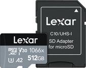 microSDXC LMS1066512G-BNANG 512GB (с адаптером)