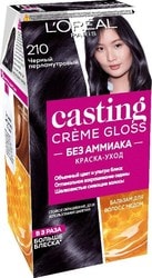 Casting Creme Gloss 210 черный перламутровый