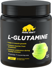 L-Glutamine (200г, зеленое яблоко)
