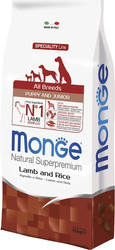 All Breeds Puppy & Junior Monoprotein Lamb and Rice (для щенков всех пород с ягненком и рисом) 12 кг