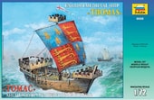 Английский средневековый корабль 