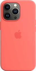 MagSafe Silicone Case для iPhone 13 Pro (розовый помело)