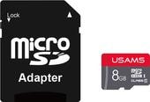 US-ZB116 High Speed TF Card 8GB (с адаптером)