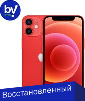 iPhone 12 mini 64GB Восстановленный by Breezy, грейд A+ ((PRODUCT)RED)