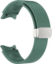 Flex Buckle силиконовый для Samsung Galaxy Watch4/5/6 (20 мм, зеленый)