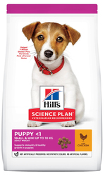Science Plan Puppy Healthy Development Mini для щенков мелких пород для поддержания здорового роста и развития, с курицей 3 кг
