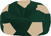 Мяч М1.1-62 (зеленый темный/бежевый)