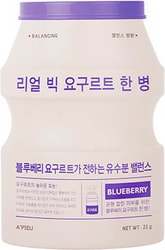 Тканевая маска Real Big Yogurt One-Bottle (Blueberry) 21 г