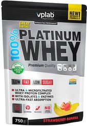 100% Platinum Whey (клубника/банан, 750 г)