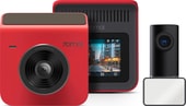 Dash Cam A400 + камера заднего вида RC09 (китайская версия, красный)