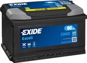 Exide Excell EB800 (80 А/ч)