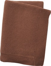 Wool Knitted Blanket 75x100 30300104155NA (burned clay)