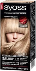 Salonplex Permanent Coloration 8-1 дымчатый блонд