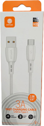 X05 USB Type-A - USB Type-C (2 м, белый)