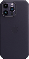 MagSafe Leather Case для iPhone 14 Pro Max (чернила)