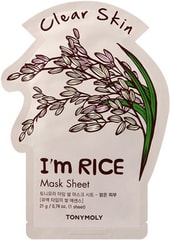 Тканевая маска I'm Rice Mask Sheet - Clear Skin