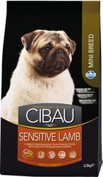 Sensitive Lamb Mini (Ягненок, для взрослых собак с чувствительным пищеварением и аллергией) 2.5 кг