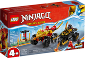 Ninjago 71789 Кай и Рас: Битва на машине и мотоцикле