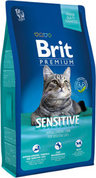 Premium Sensitive для взрослых кошек с чувствительным пищеварением с ягненком и индейкой 8 кг