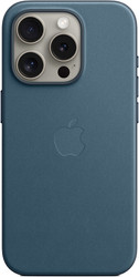 MagSafe FineWoven Case для iPhone 15 Pro (тихоокеанский синий)