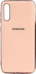 Plating Tpu для Samsung Galaxy A50/A30s (розово-золотой)