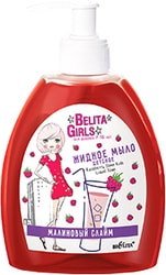 Жидкое мыло Belita Girls Малиновый слайм 300 мл