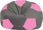 Мяч М1.1-333 (серый/розовый)