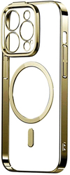 Glitter Series Magnetic Case для iPhone 14 Pro Max (золотистый)
