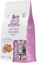 care Superpremium Kitten с индейкой для котят, беременных и кормящих кошек (здоровый рост) 1.5 кг