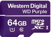 Purple WDD064G1P0A microSDXC 64GB