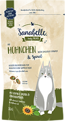 Sanabelle Snacks Crispy Pillow with Chicken & Spinach 55 г (хрустящие подушечки курица со шпинатом)