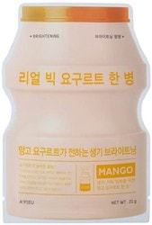 Тканевая маска Real Big Yogurt One-Bottle (Mango) 21 г