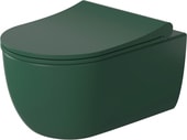 V-Tondo Rimless 1416-027-0129 (зеленый матовый) (без сиденья)