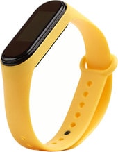 силиконовый для Xiaomi Mi Smart Band 5/6 (желтый)