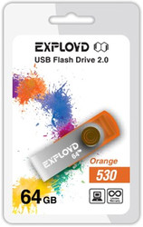 530 64GB (оранжевый) [EX064GB530-O]