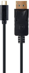 A-CM-DPM-01 USB Type-C - DisplayPort (2 м, черный)