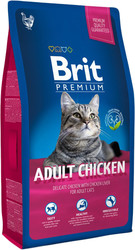 Premium Cat Adult Chicken с курицей 8 кг