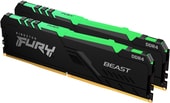 FURY Beast RGB 2x16GB DDR4 PC4-25600 KF432C16BB1AK2/32