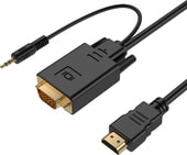 HDMI - VGA + jack 3.5mm, 1.8 метра