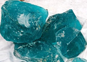 Камень стеклянный (бирюзовый)