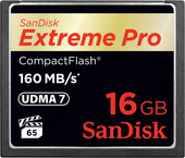 Extreme Pro CompactFlash 16GB (SDCFXPS-016G-X46)