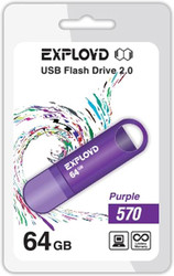 570 64GB (фиолетовый) [EX-64GB-570-Purple]