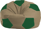 Мяч М1.1-94 (бежевый темный/зеленый)