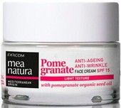 Крем для лица Mea Natura Pomegranate против морщин с маслом граната SPF15 50 мл