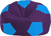 Мяч М1.1-74 (фиолетовый/голубой)