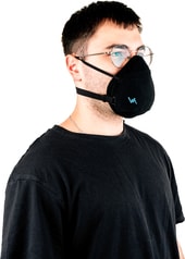 Многоразовая маска со сменными фильтрами M3.1 (черный)