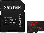 Ultra microSDXC 128GB UHS-I + адаптер [SDSQXXG-128G-GN6MA]