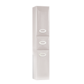 Шкаф-пенал Arrondi 30П У73543 (левый, белый)