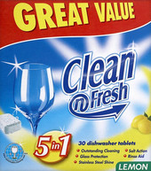 Dishwasher Tabs Lemon 30шт.