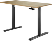 Manual Desk 1360x800x36 мм (дуб натуральный/черный)